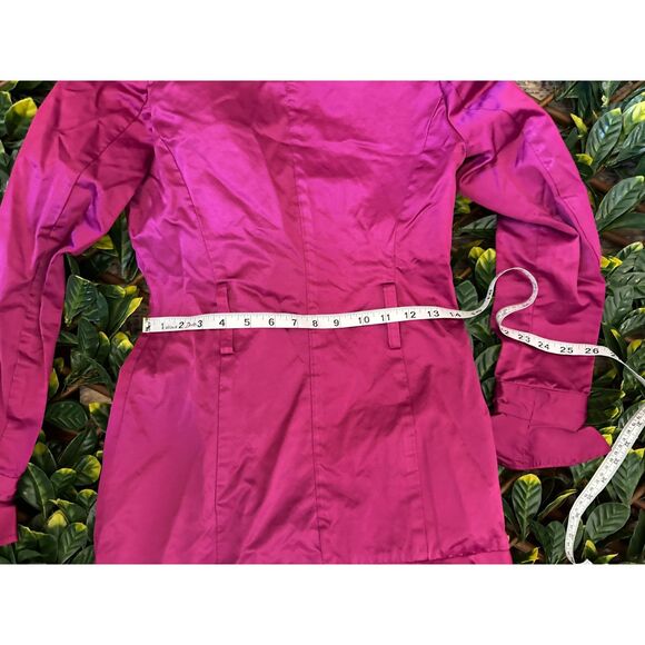 Vintage Hot Pink Double Breasted Jacket Size Small - Picture 14 of 15